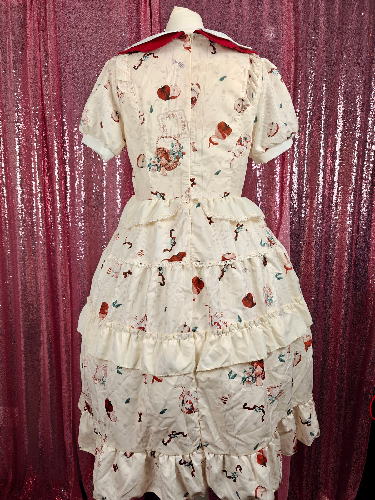 Brillia vintage motif OP dress size S-M