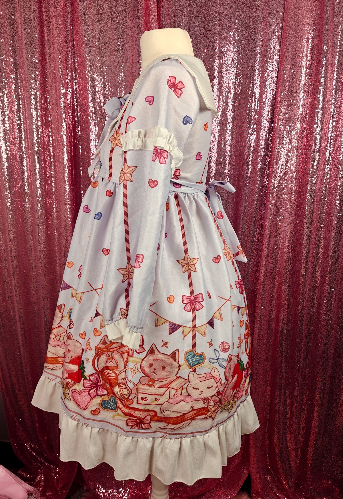 Unbranded animal picnic motif OP dress size M
