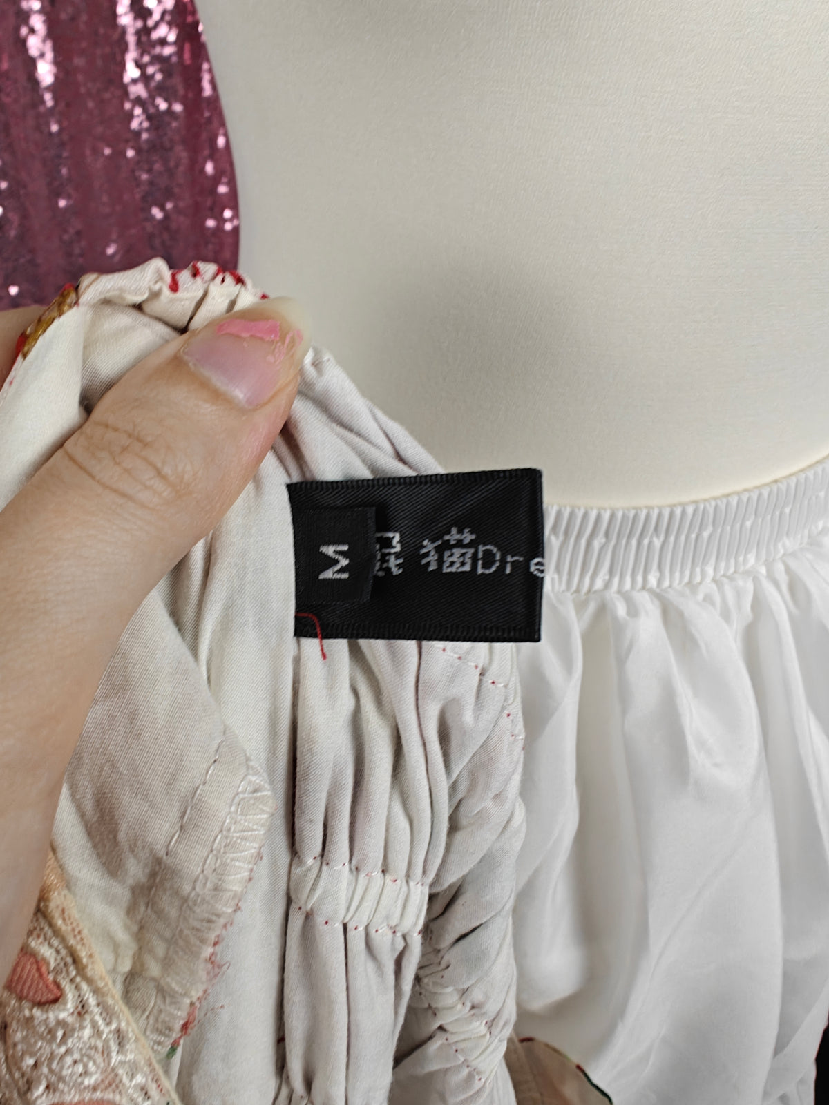 Dreaming Cat strawberries and cream OP dress size S