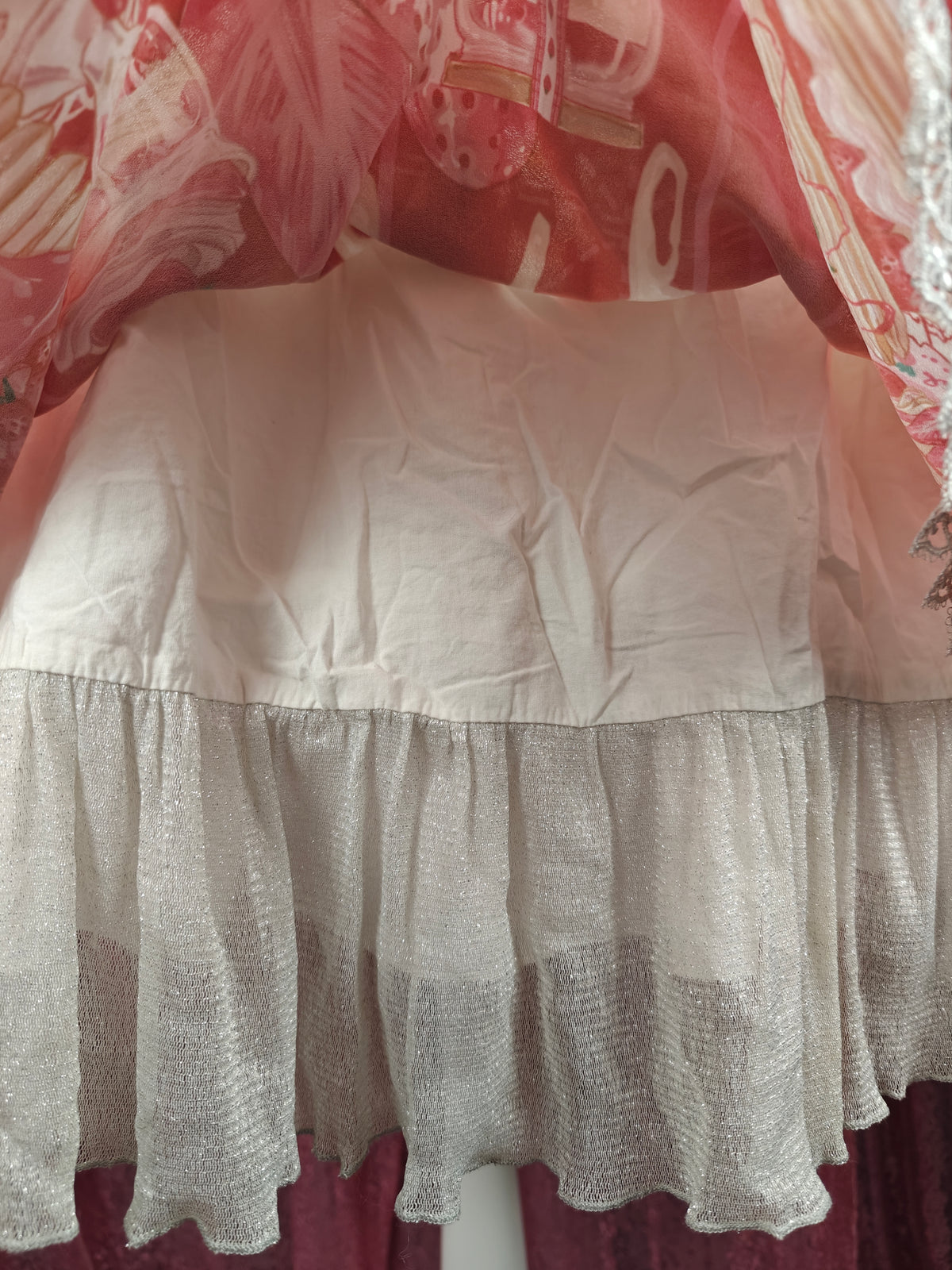 Dreaming Cat strawberries and cream OP dress size S