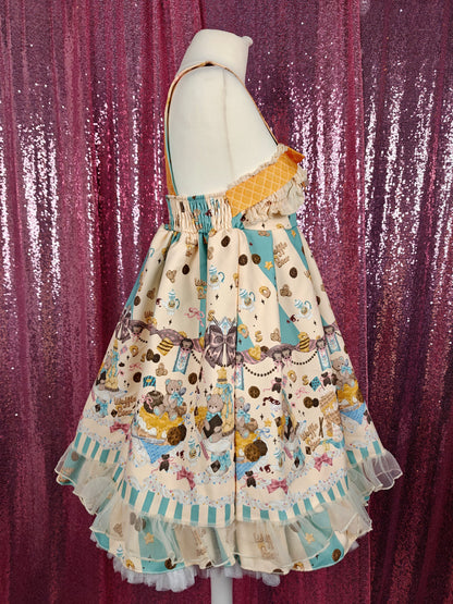 Sleep Doll Waffle Bear motif JSK dress size XS-S
