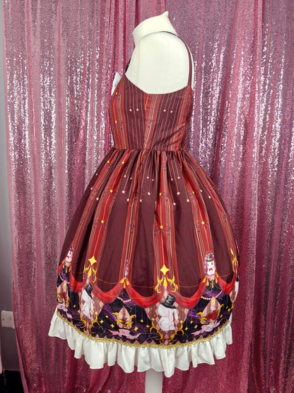 Yomi anime magic rabbit print JSK dress size S